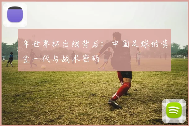 年世界杯出线背后:中国足球的黄金一代与战术密码